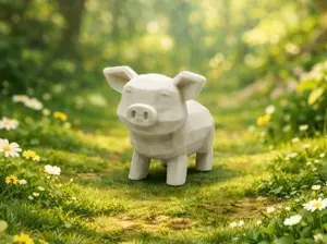 Low Poly Pig