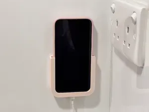 phone wall mount holder