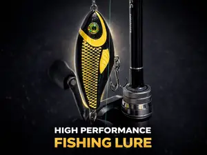 JerkBait Golden-Bobby à Achigan Perche et Brochet