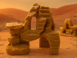 Golden Ravine Hide and Climb Reptile Decor