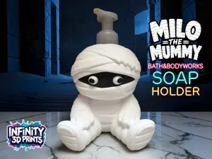 MILO THE MUMMY - BATH AND BODYWORKS SOAP HOLDER