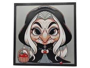The Old Witch from Snow White - Chibi Edition