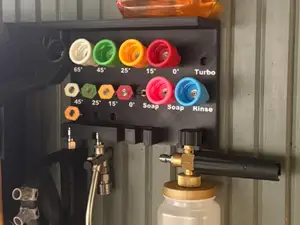 Pressure Washer Tools Wall Mount & Shelf