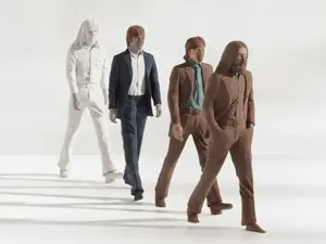 The Beatles Abbey Road Figures Set