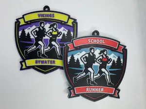 Customizable Cross Country Bag Tag / Keychain