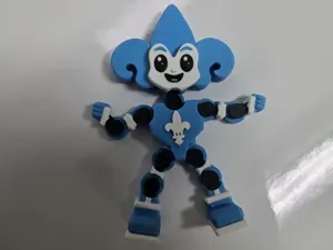 Fleur de Lys du Québec articulée