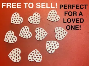 Cute mini hearts