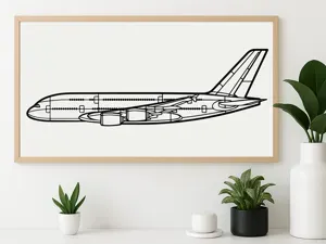 A380-800 (Silhouette)