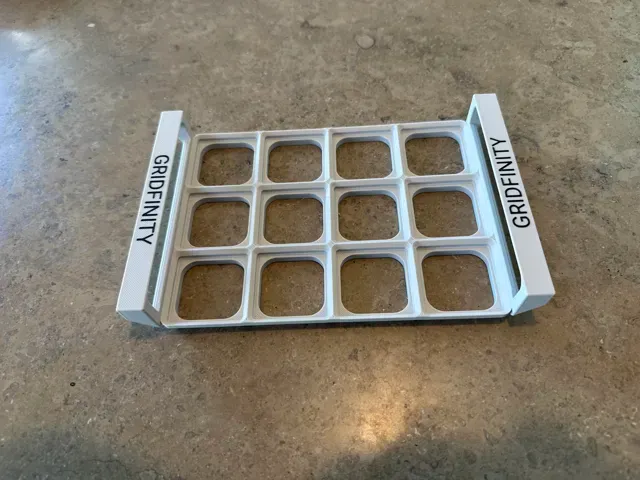 Customizable Gridfinity Tray with Handles — Фото 3 из 4