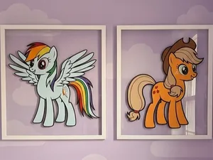 Apple Jack & Rainbow Dash (MLP)