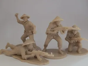 Viet Cong plastic soldiers toys