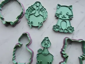 Farm Set Animal 2 Cookie Cutter Play-Doh Fun