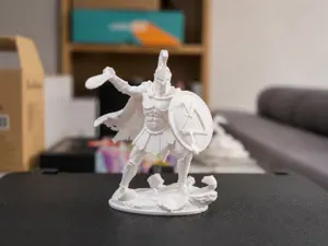 Spartan Warrior | Thermopylae battle | Figurine 3D