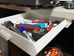 Under-Desk Storage Drawer / Organizer Tray