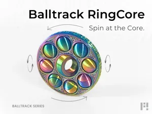BallTrack Ring Core - Spin & Orbit Fidget