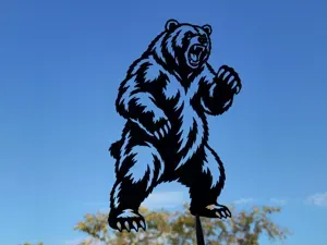 Roaring Bear Wildlife Wall Art