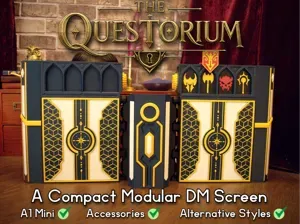 The Questorium - Compact DM or GM Screen