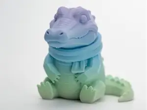 Mini Crocodile Christmas Ornament