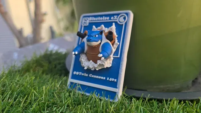 3d Blastoise Pop-Up Sammelkarte — Фото 2 из 4