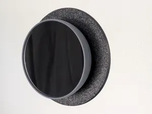 Nest Thermostat Textured Round Trim Plate