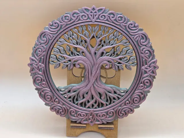 Tree of Life Wanddeko – Detailreiches Wandbild