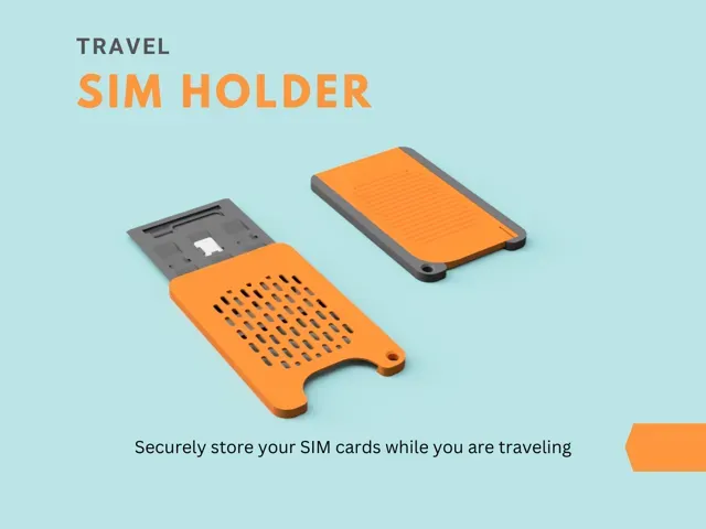 Ultra Light Travel SIM Holder