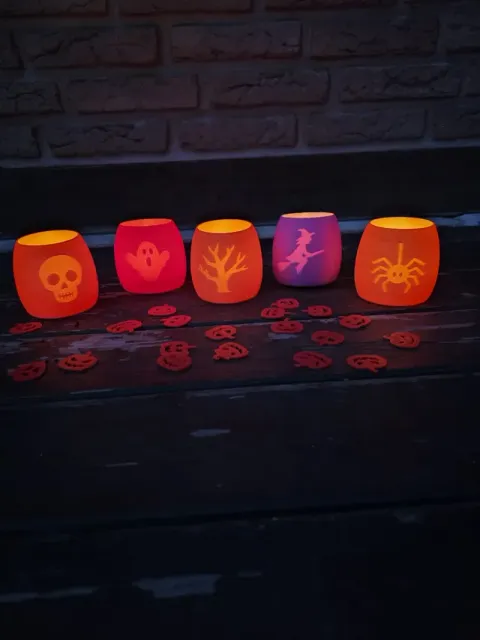 Halloween Windlichter – gruselige Tischdeko — Фото 3 из 6