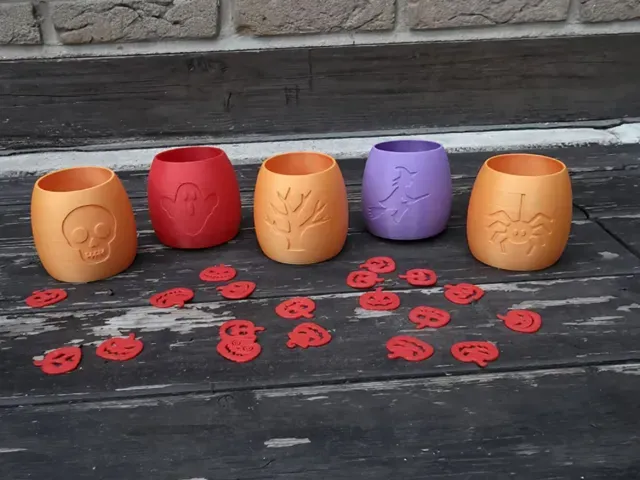 Halloween Windlichter – gruselige Tischdeko