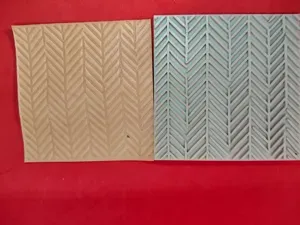 Leather Stamp – Pointed Texture Pattern