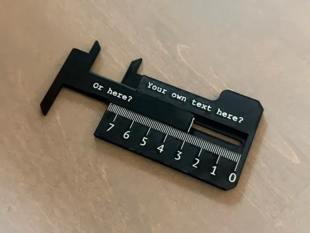 Credit Card Sized Caliper — Фото 4 из 5