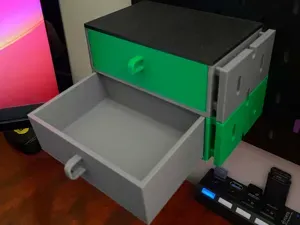 Skadis stackable drawer - optional side skadis