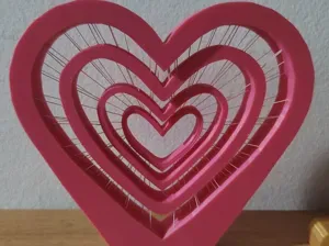 Valentine String Art Infinite Heart