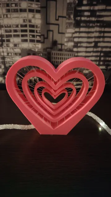 Valentine String Art Infinite Heart — Image 2 of 6