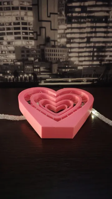 Valentine String Art Infinite Heart — Image 4 of 6