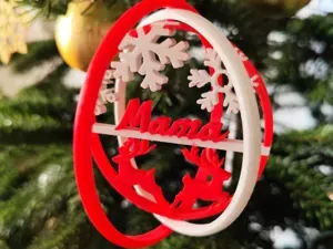 Tannenbaum Ornament (Mama und Papa) Geschenk