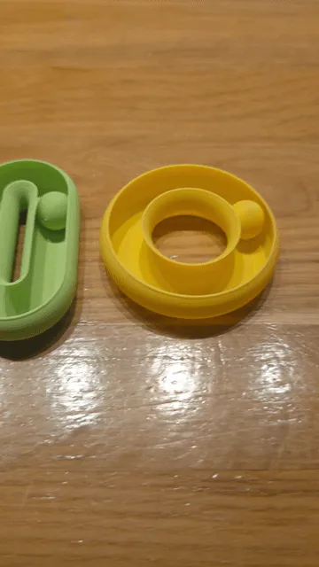 Mini Marble Fidget Loops Print-in-Place Ring Track — Фото 2 из 3