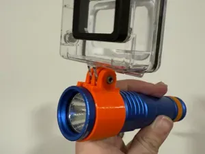 Orcatorch D710 gopro holder