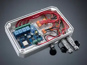 Modular Electrical Junction Box for Wago Clamps