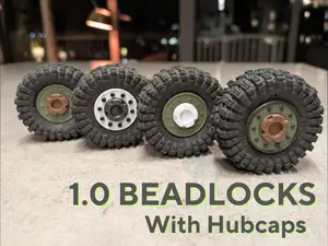 Beadlock 1.0 inch with Hubcap