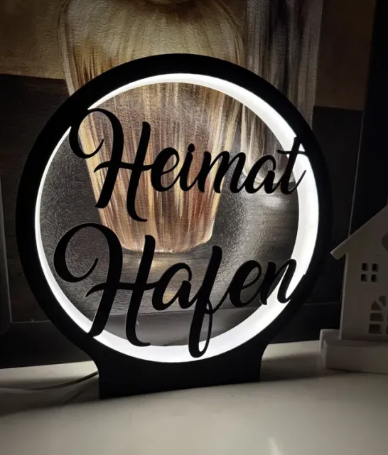 Lampe - Leuchtring " Heimat hafen" (Kein AMS) — Фото 4 из 6