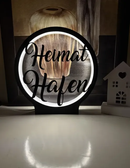 Lampe - Leuchtring " Heimat hafen" (Kein AMS) — Фото 2 из 6