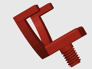 Threaded U-Shape Hook for Suncast Resin Shed