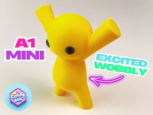 Wobbly Life Miniature Character | Cute Game Figure