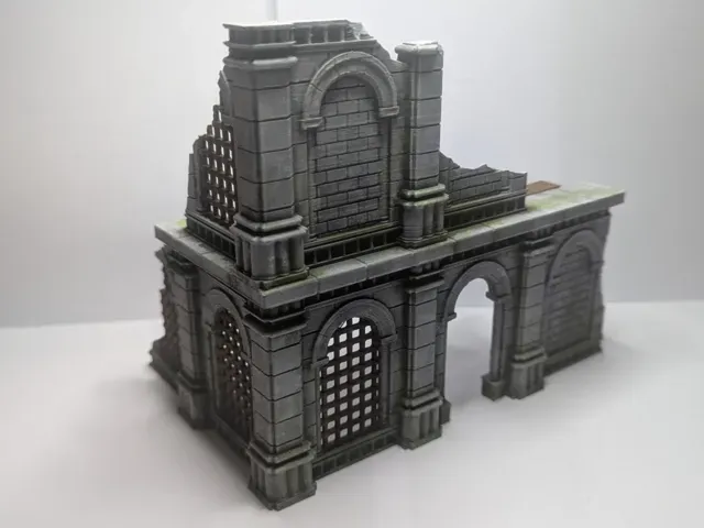 Two Storey Corner Pieces - Fantasy Ruins