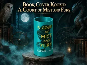 Book Cover Slim Koozie - A Court of Mist and Fury