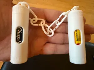BalmChucks - Lip Balm Nunchucks container