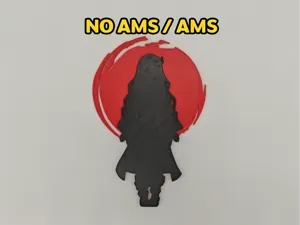 Nezuko Wall Art / Kimetsu no yaiba (NO AMS/AMS)