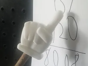 The Teacher's Pointer on a Stick