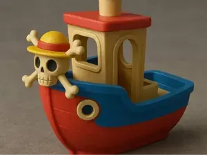 One Piece Benchy v2