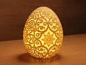 Egg Tealight Lamp – LED Candle Holder